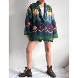 vintage tapestry coat